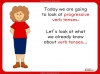 Progressive Present, Past and Future Tense - Years 3 and 4 Teaching Resources (slide 2/21)